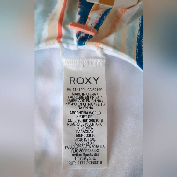 Roxy Beach Classics One Piece Swim Suit *NWT* - Picture 13 of 16